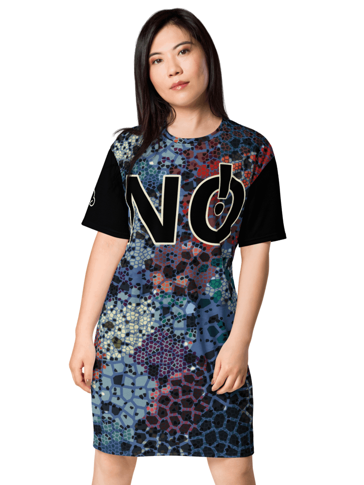 Stained glass T-Shirt Dress product image (3)