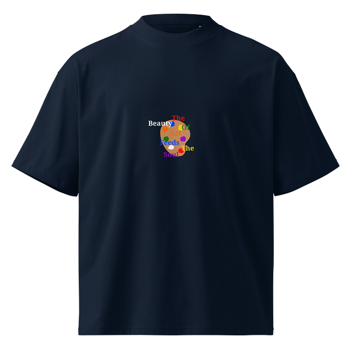 Artistic Soul Feeds Unisex Organic Tee product image (1)