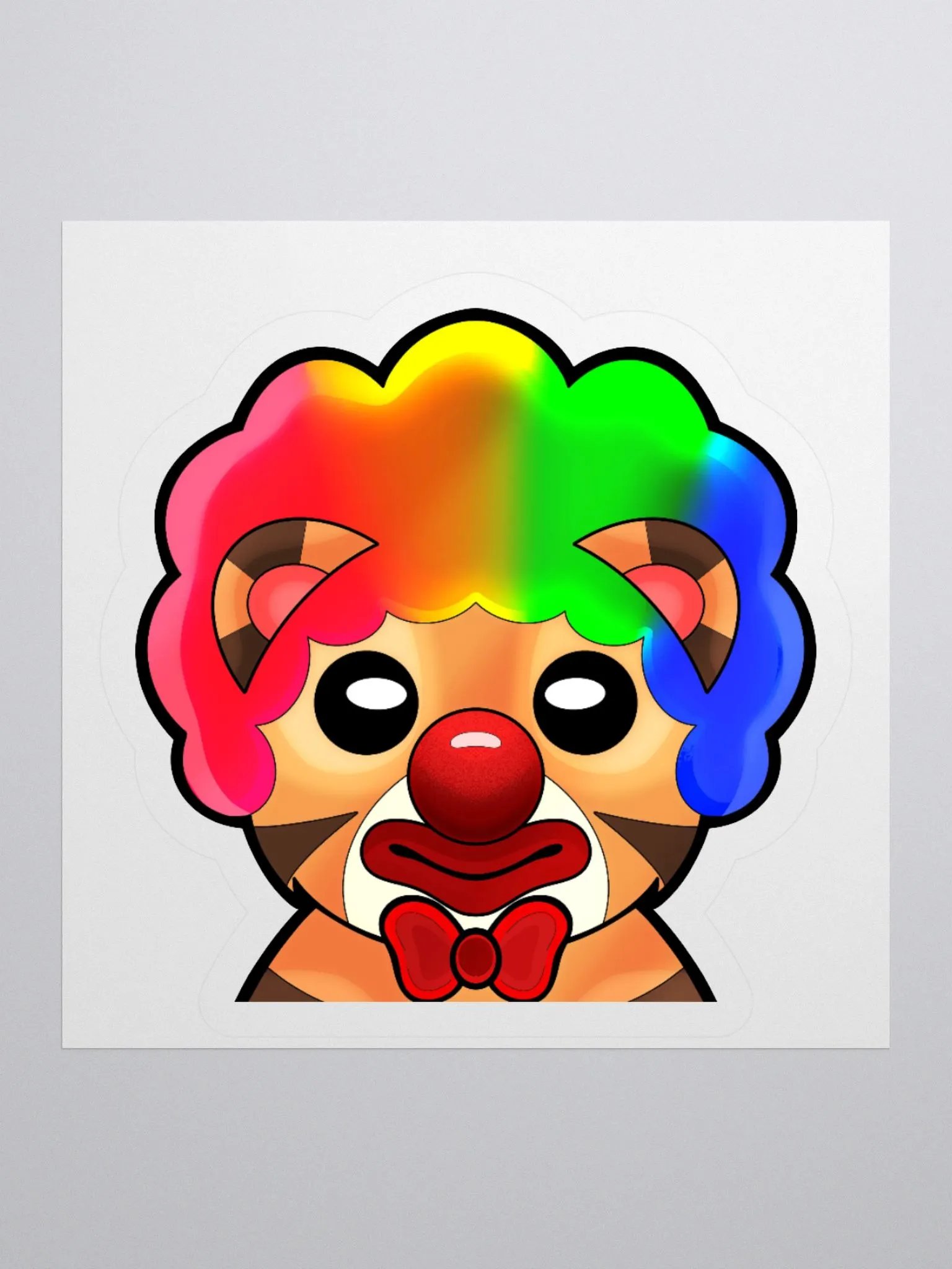 TheMafiaQueen Clown Royal Tiger Sticker product image (1)