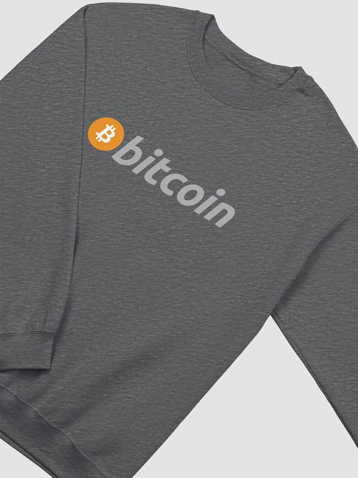 Bitcoin Logo Classic Crewneck Sweatshirt product image (4)