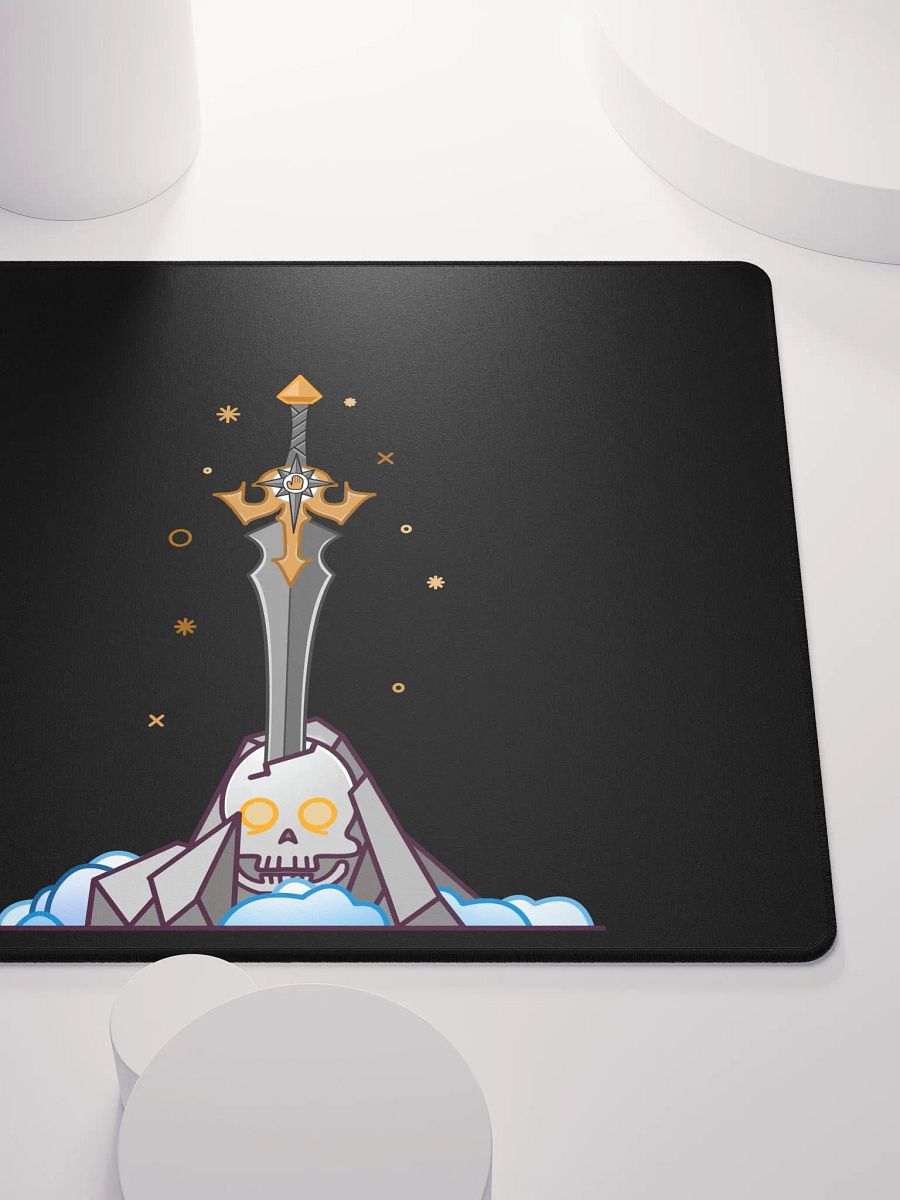 Sword in the Skull - Argent Variation - Gaming Pad product image (9)