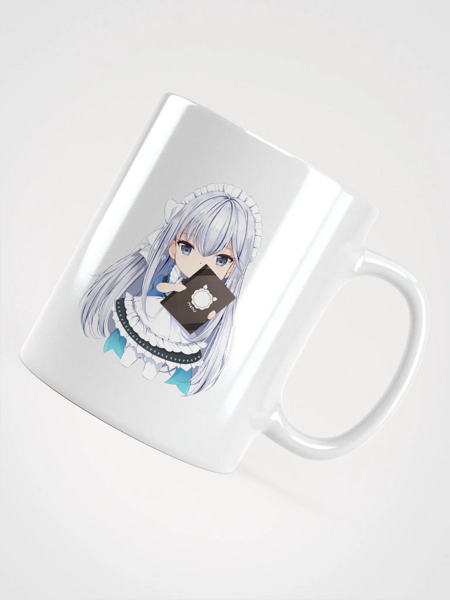 White Glossy Mug - Meryl Maid (Tower of Fantasy) product image (4)
