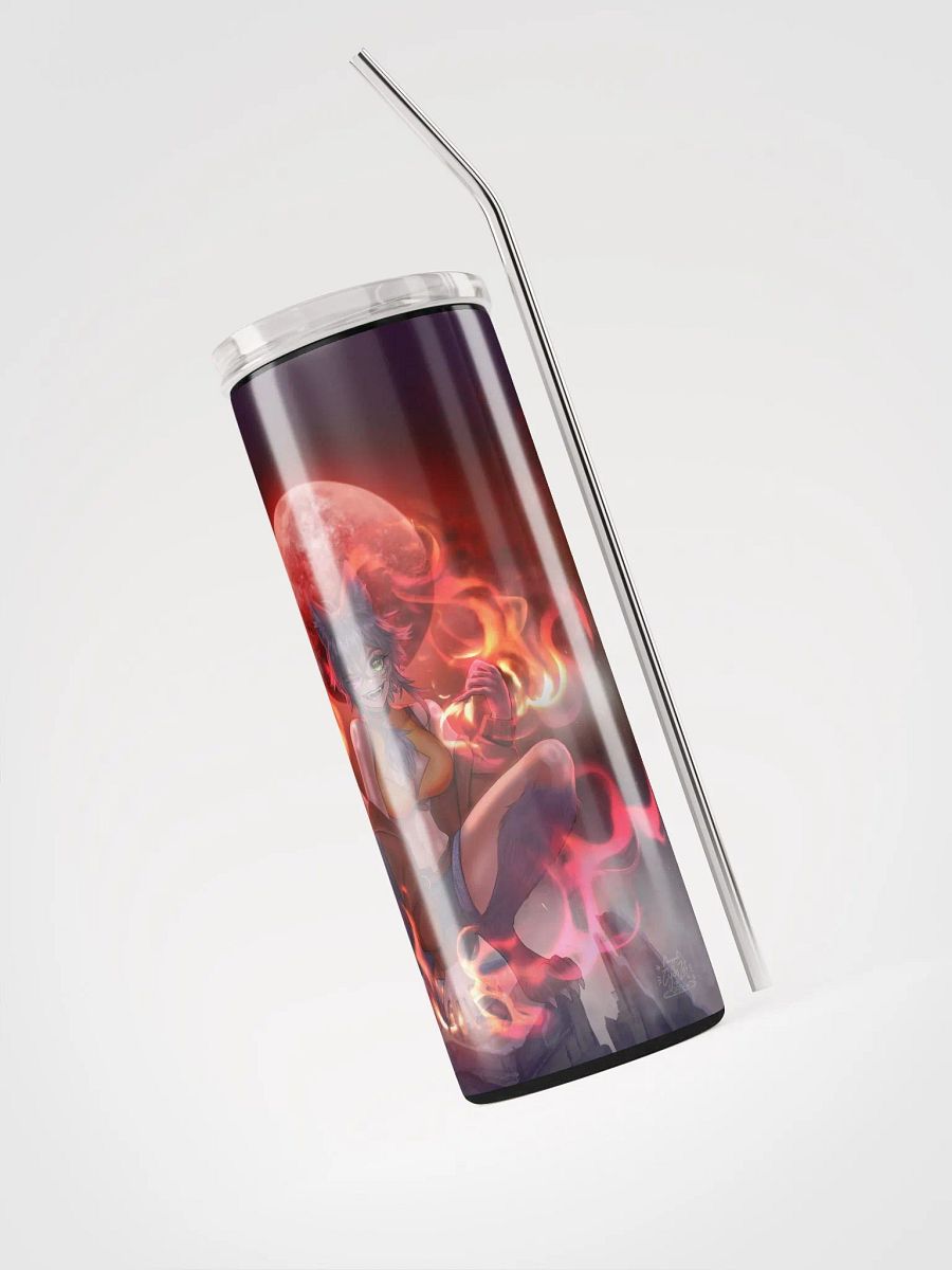 WolfcatRisi Big Bad Wolfcat Stainless Steel Tumbler product image (3)