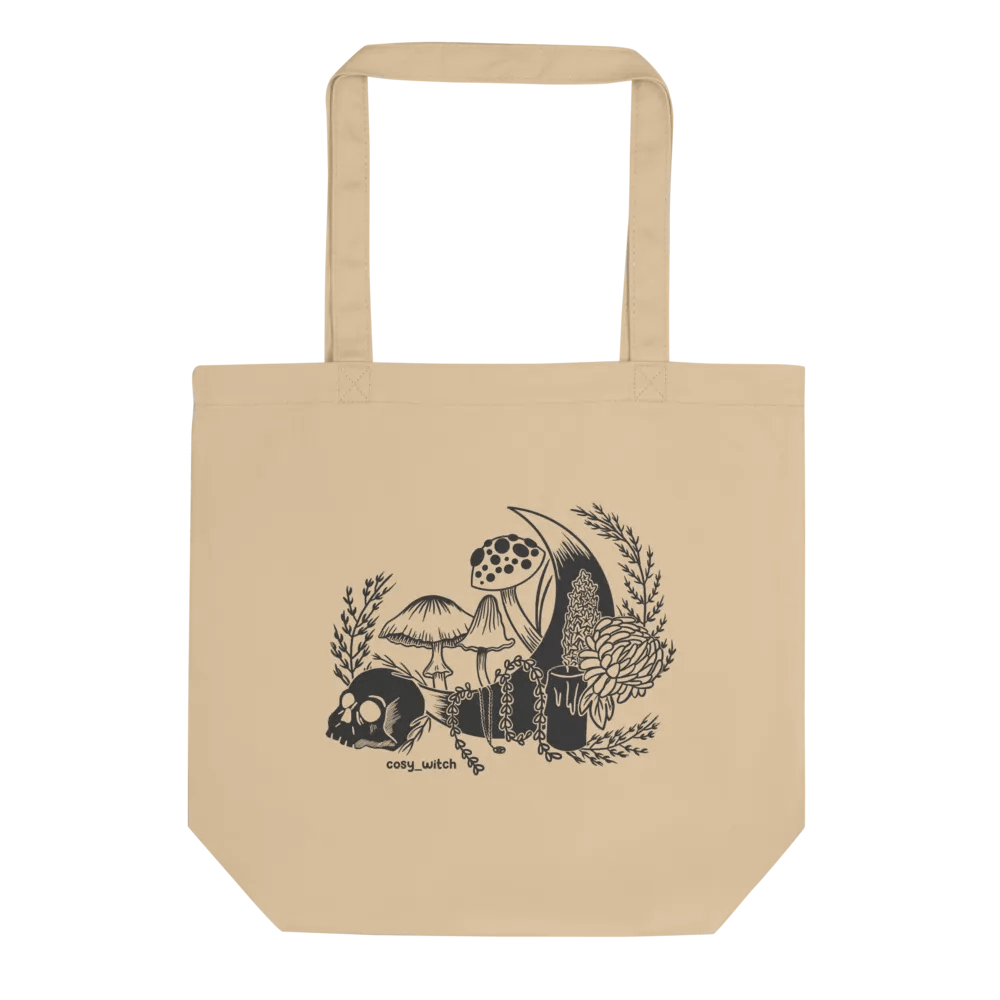 Witchy Things Eco Cotton Tote Bag - Natural product image (1)