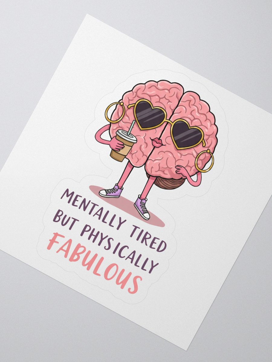 Healing, But With Attitude – Vinyl Sticker product image (4)
