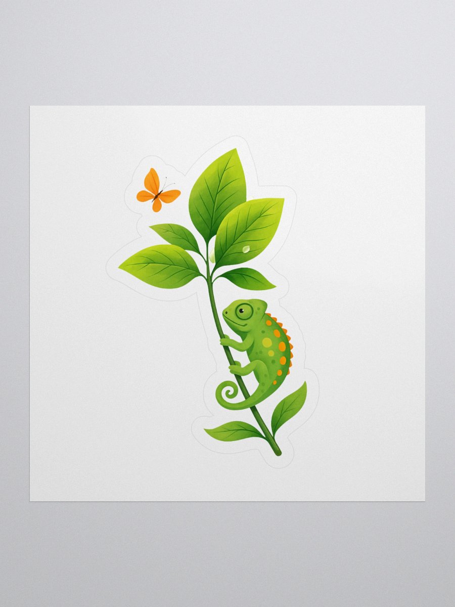Chameleon Adventure Kiss Cut Stickers product image (1)