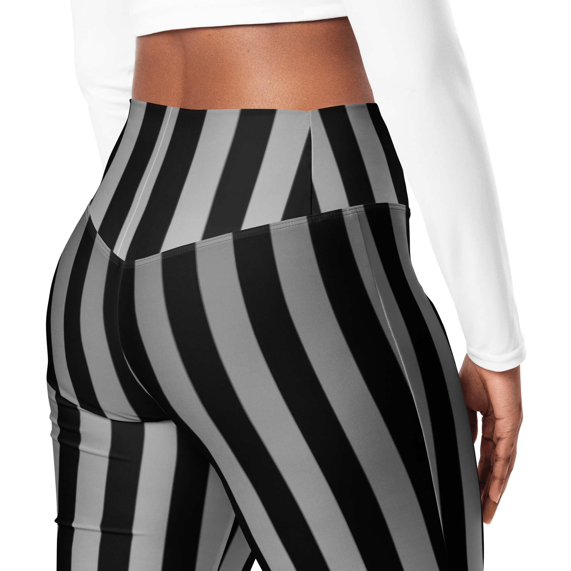 Monochrome Reflection Flare Leggings product image (6)