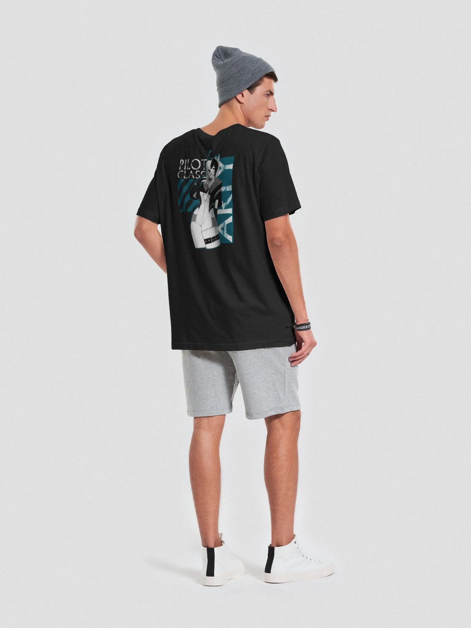 Pilot Class T-shirt (White text) product image (32)