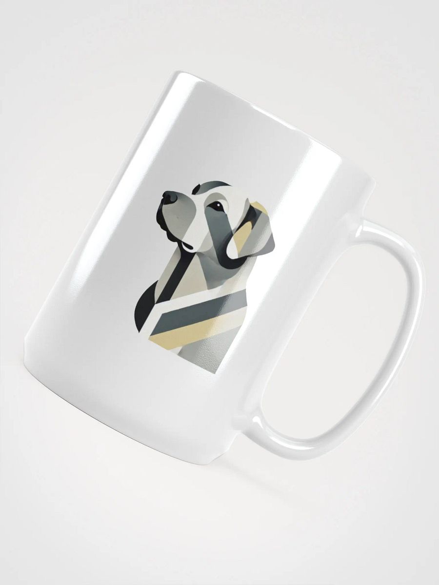 Labrador Silhouette Geometric Mug product image (4)