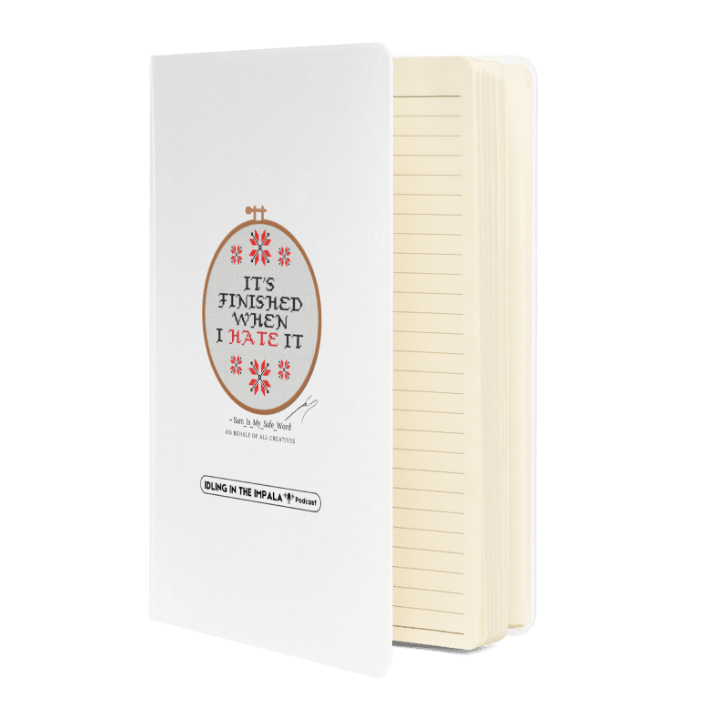 It's Finished When I HATE It - Lined Notebook (Various Colours) product image (2)
