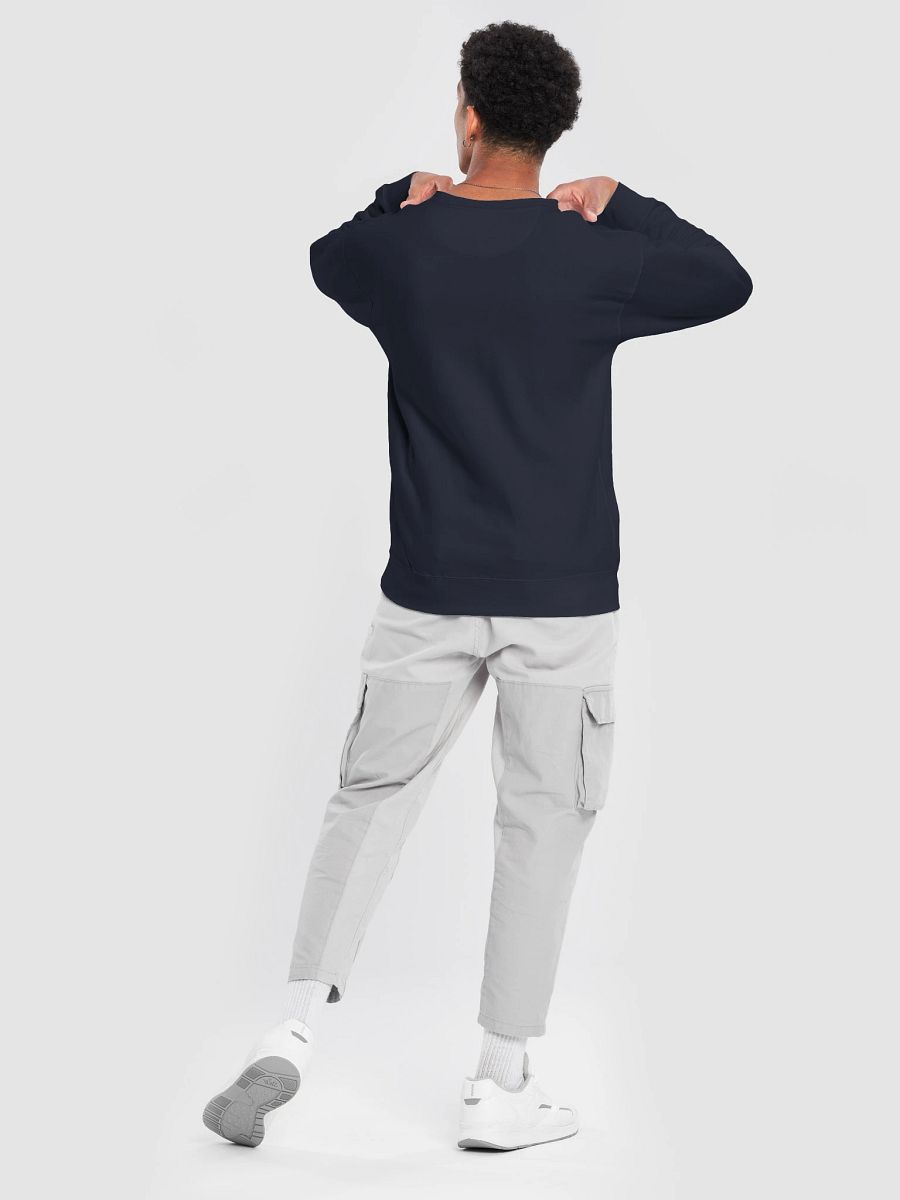 Plain Color Navy Blazer Sweatshirt product image (4)
