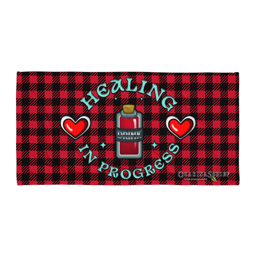 Healing In Progress Sublimated Towel product image (1)