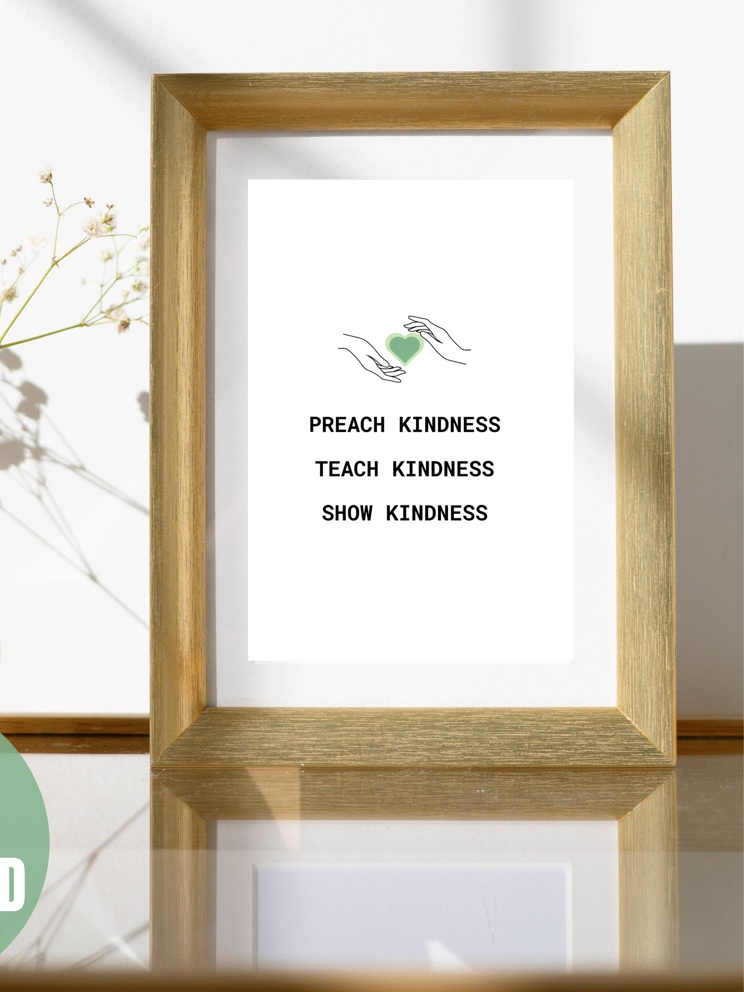 Kindness Printable Wall Art product image (3)