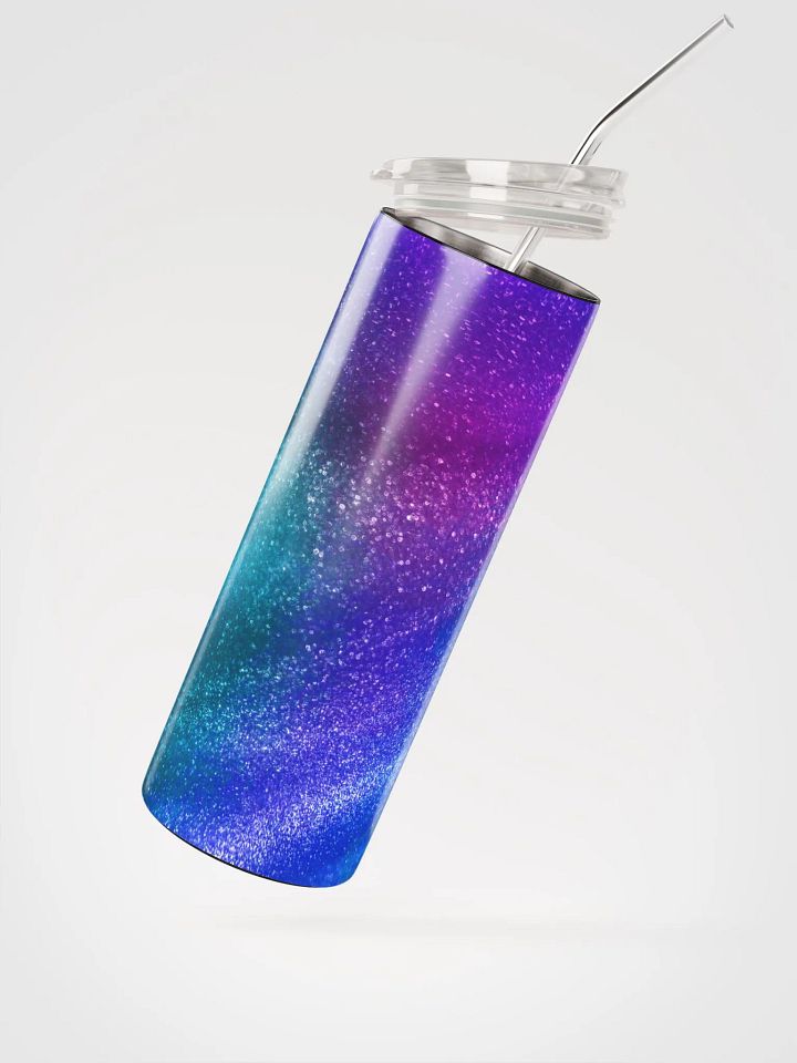 Cosmic Glitter Stainless Steel Tumbler product image (2)
