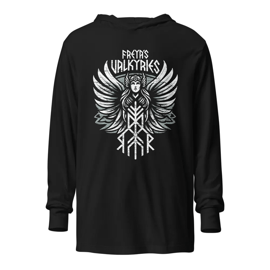 Freya's Valkyries Hooded Long Sleeve Tee product image (1)