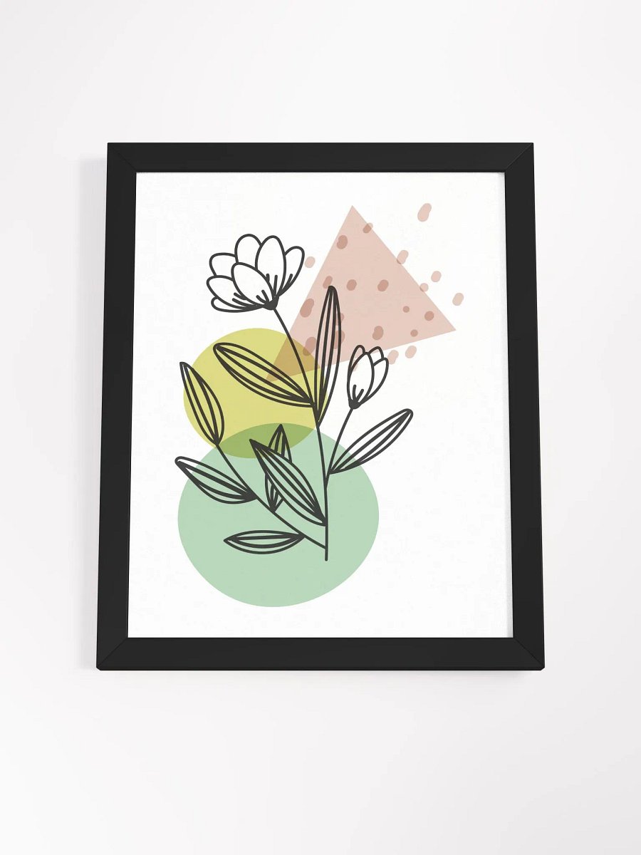 Floral Fusion Framed Matte Poster product image (68)