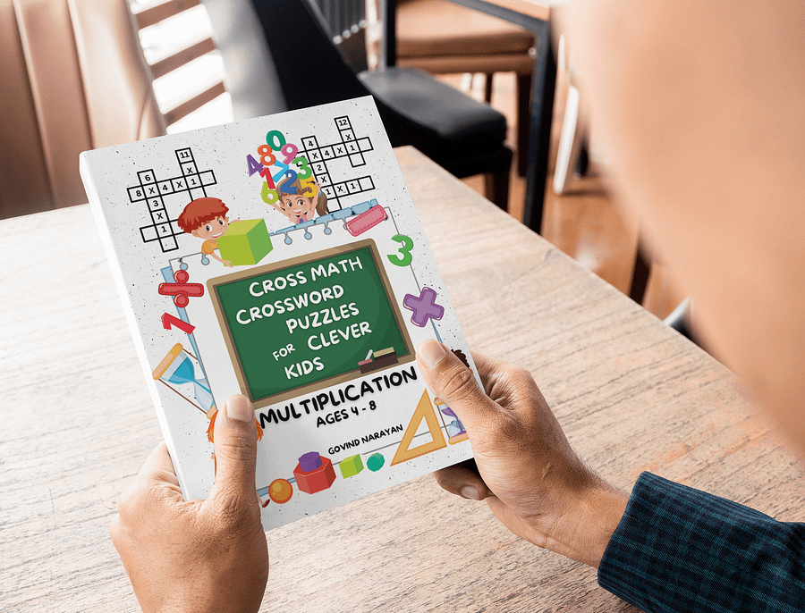 100 Crossmath Puzzles: Multiplication for Kids (Ages 4-8) | Ebook | Printable PDF product image (4)