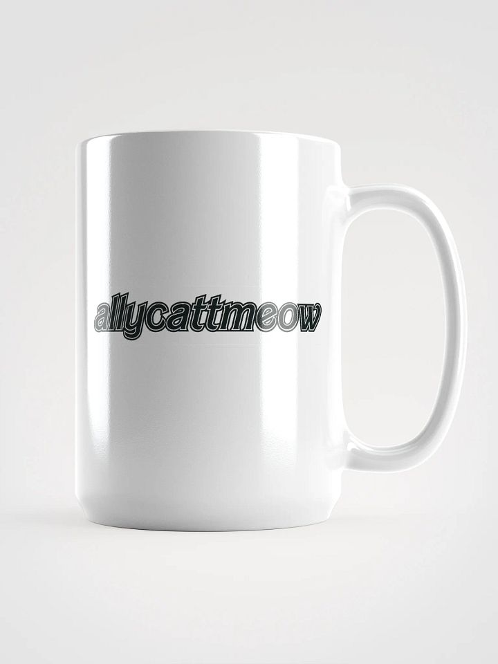 allycattmeow black font logo product image (1)