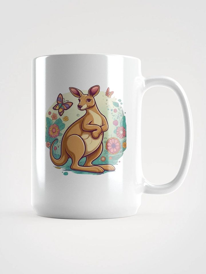 Vibrant Kangaroo Garden Mug product image (1)