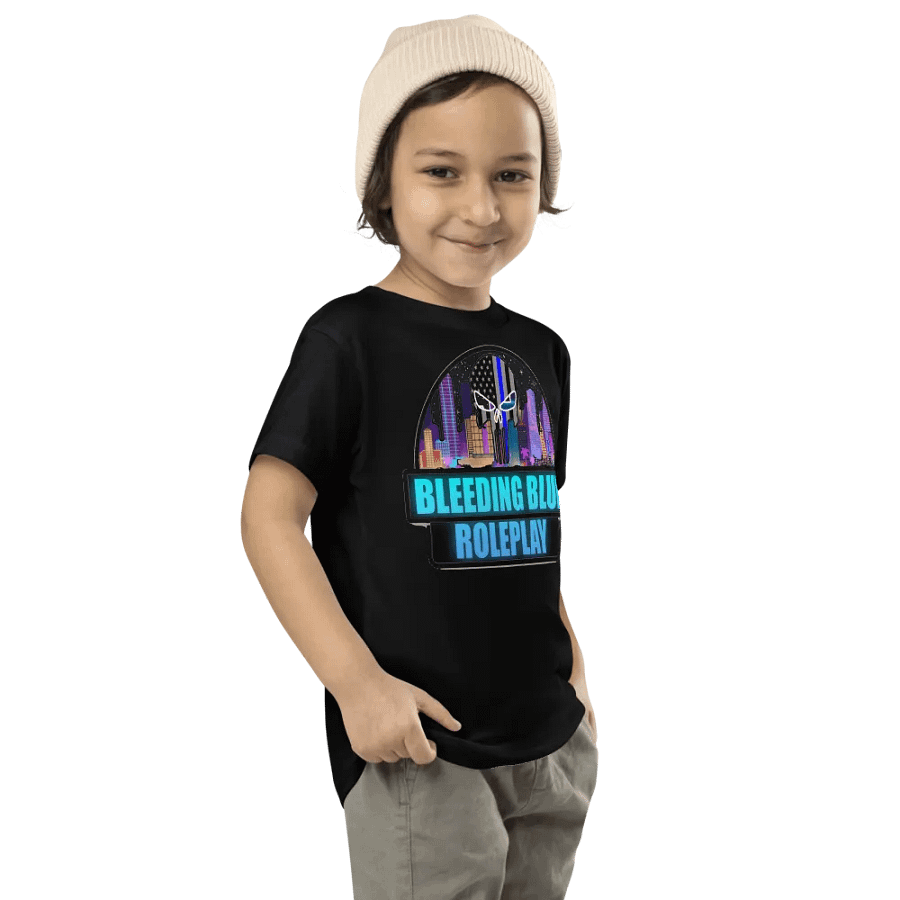 Bleeding Blue Roleplay Kids T-shirt product image (8)