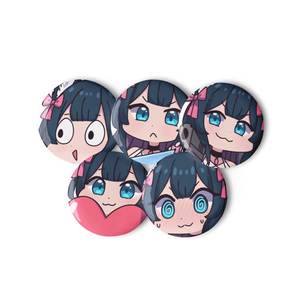 Blue Fox Badges - Pack 3 product image (2)