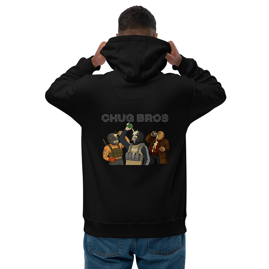 Chug Bros Eco Hoodie (Back image) product image (1)