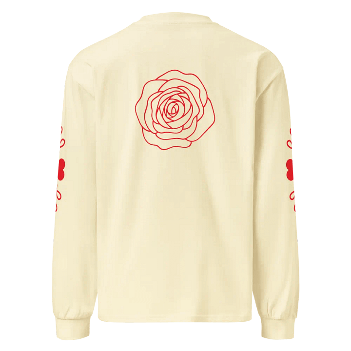 Lingling Kwong Valentine Unisex Premium Heavy Weight Long Sleeve Shirt. product image (3)