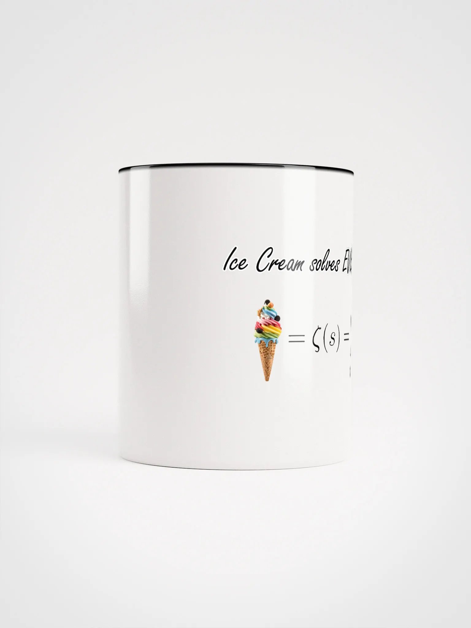 Ice Cream Solves Everything! COLORED MUG product image (5)