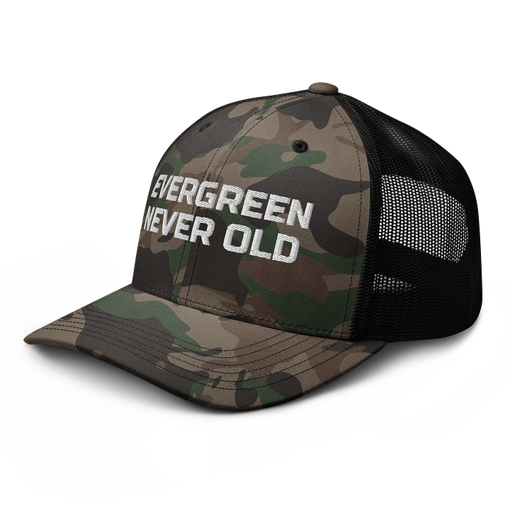 Urgers Evergreen Camouflage Trucker Hat product image (2)