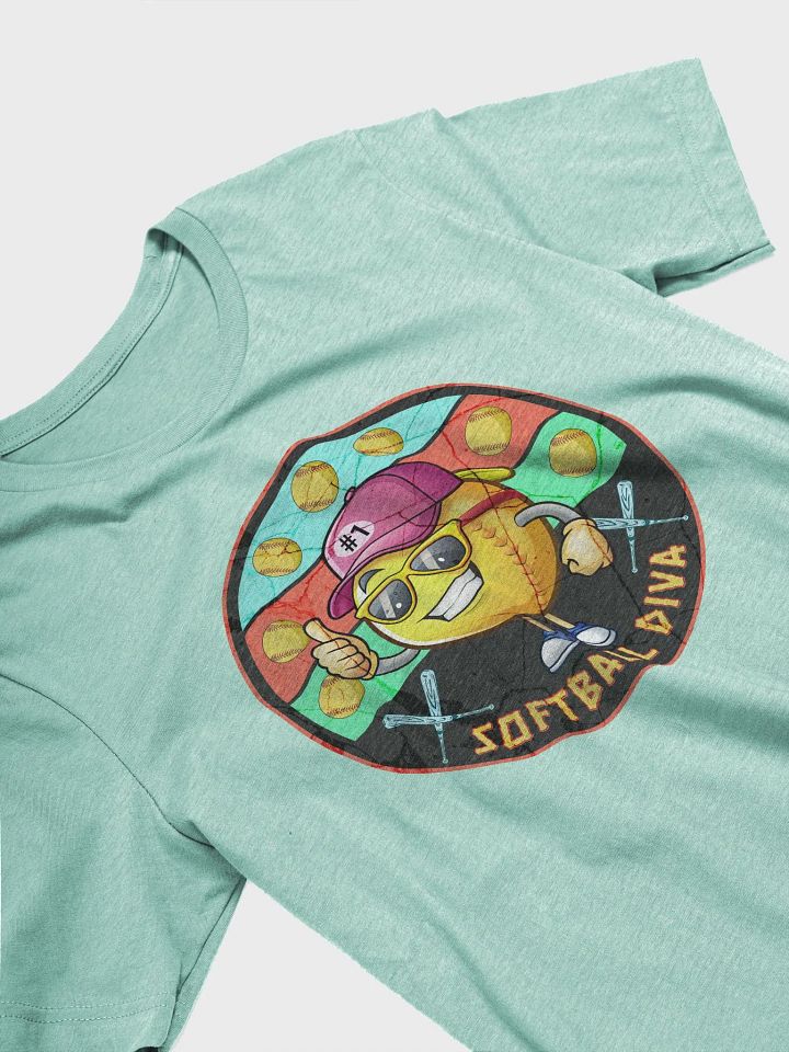 Softball Diva Thumbs-Up T-Shirt product image (17)