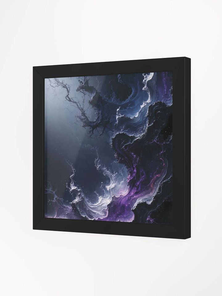 Abstract Swirls Framed Print product image (13)