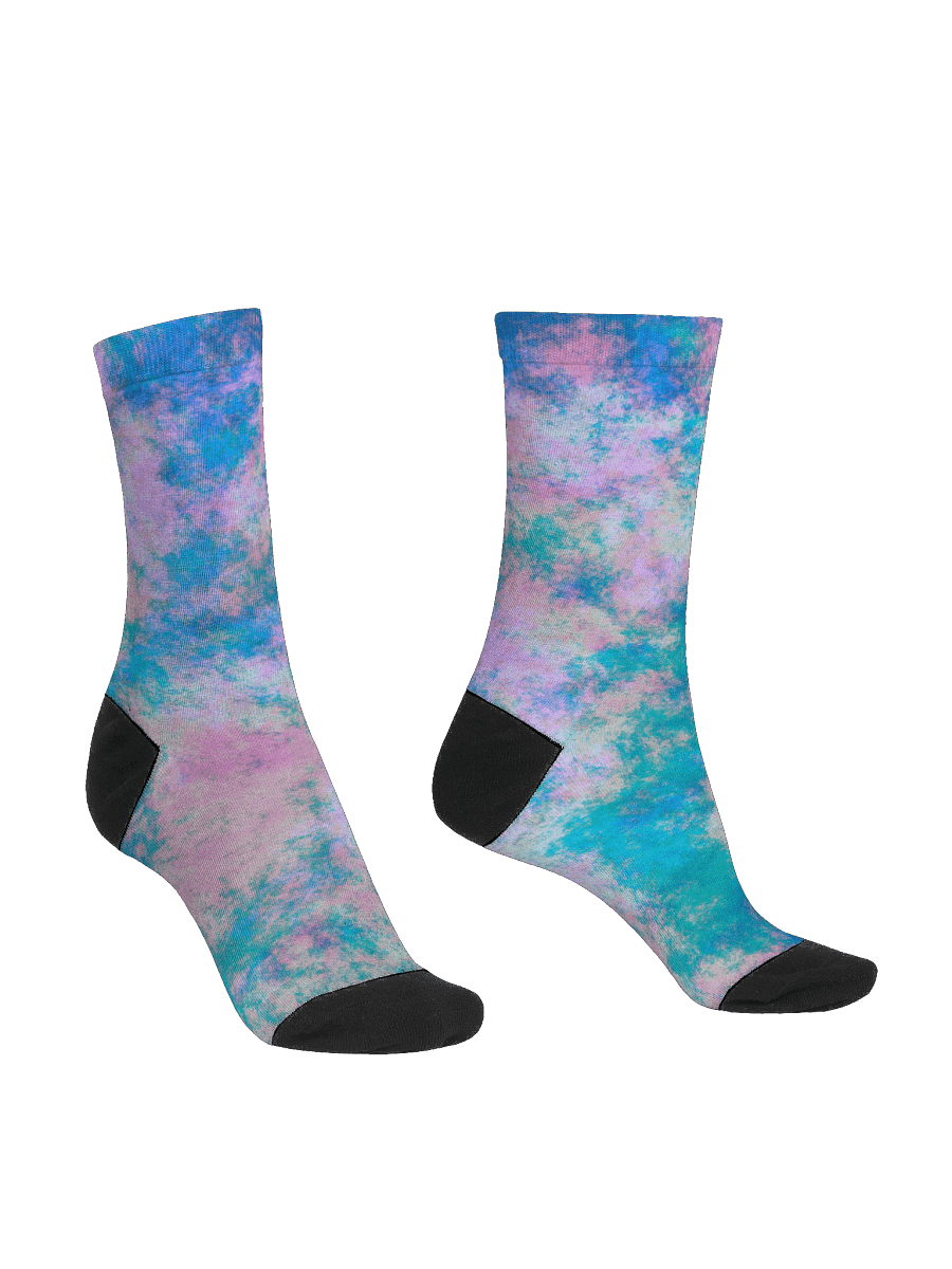 Aqua EcoChic Artistry Crew Socks product image (3)