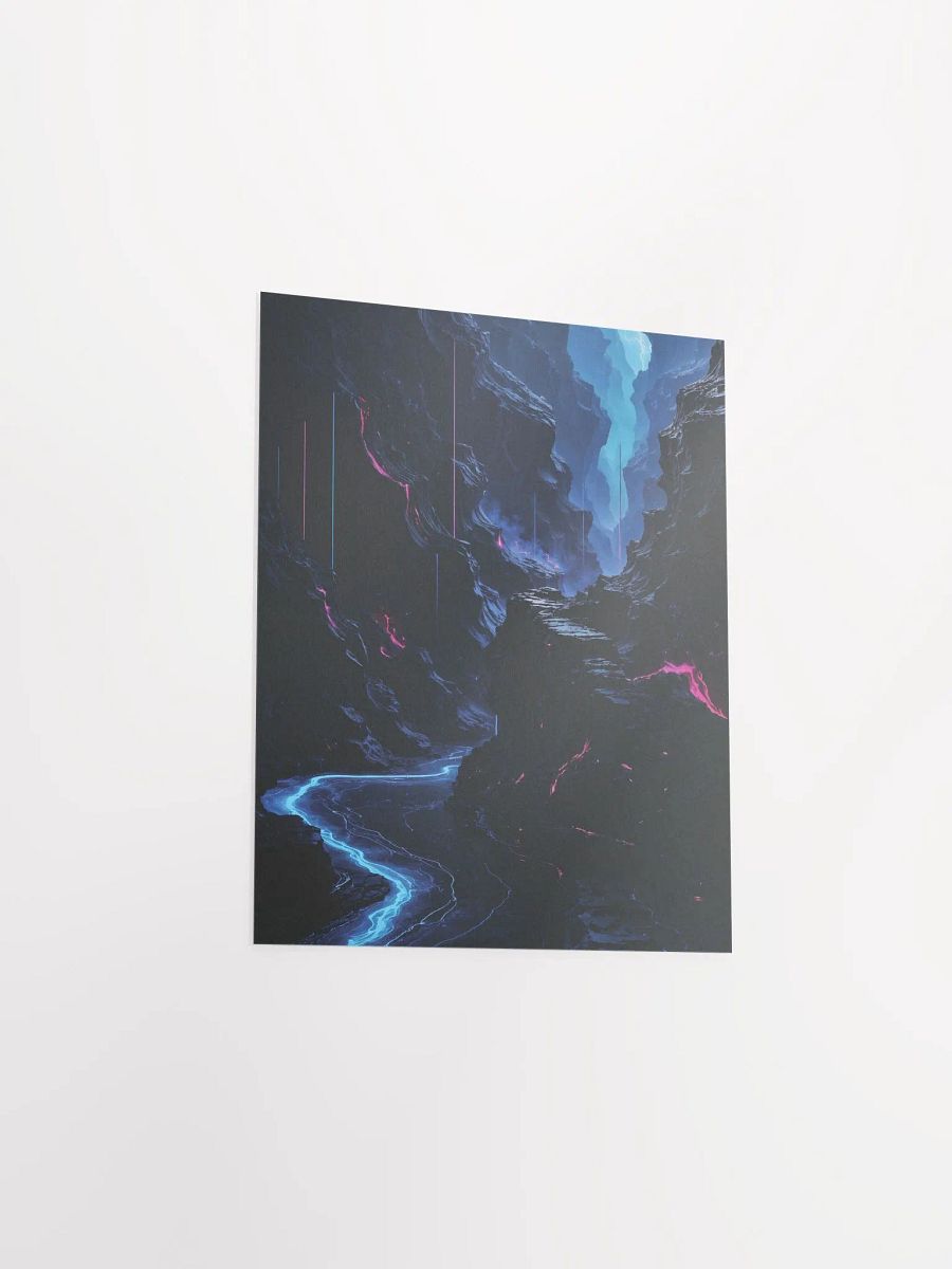 Neon Canyon Matte Poster product image (35)