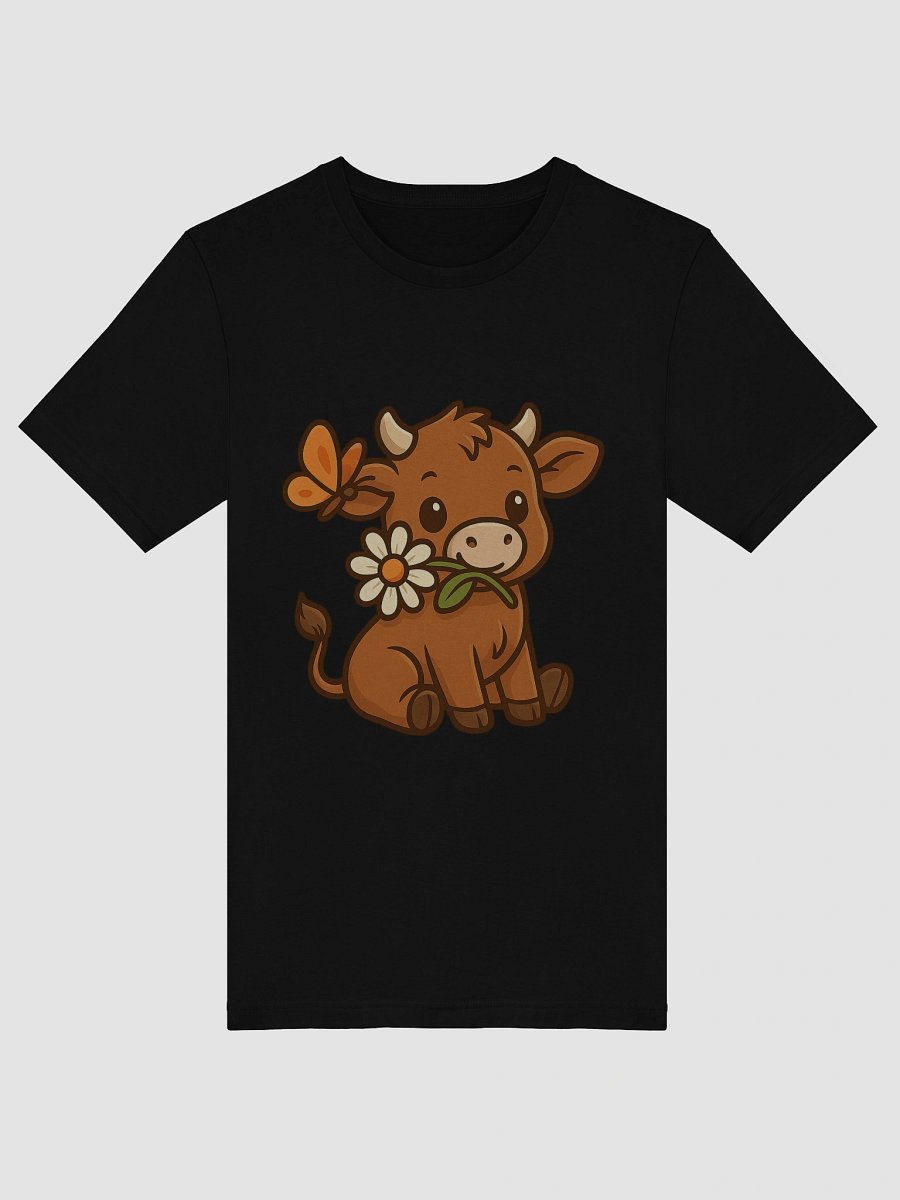 "Cute Baby Cow with Daisy and Butterfly" product image (50)