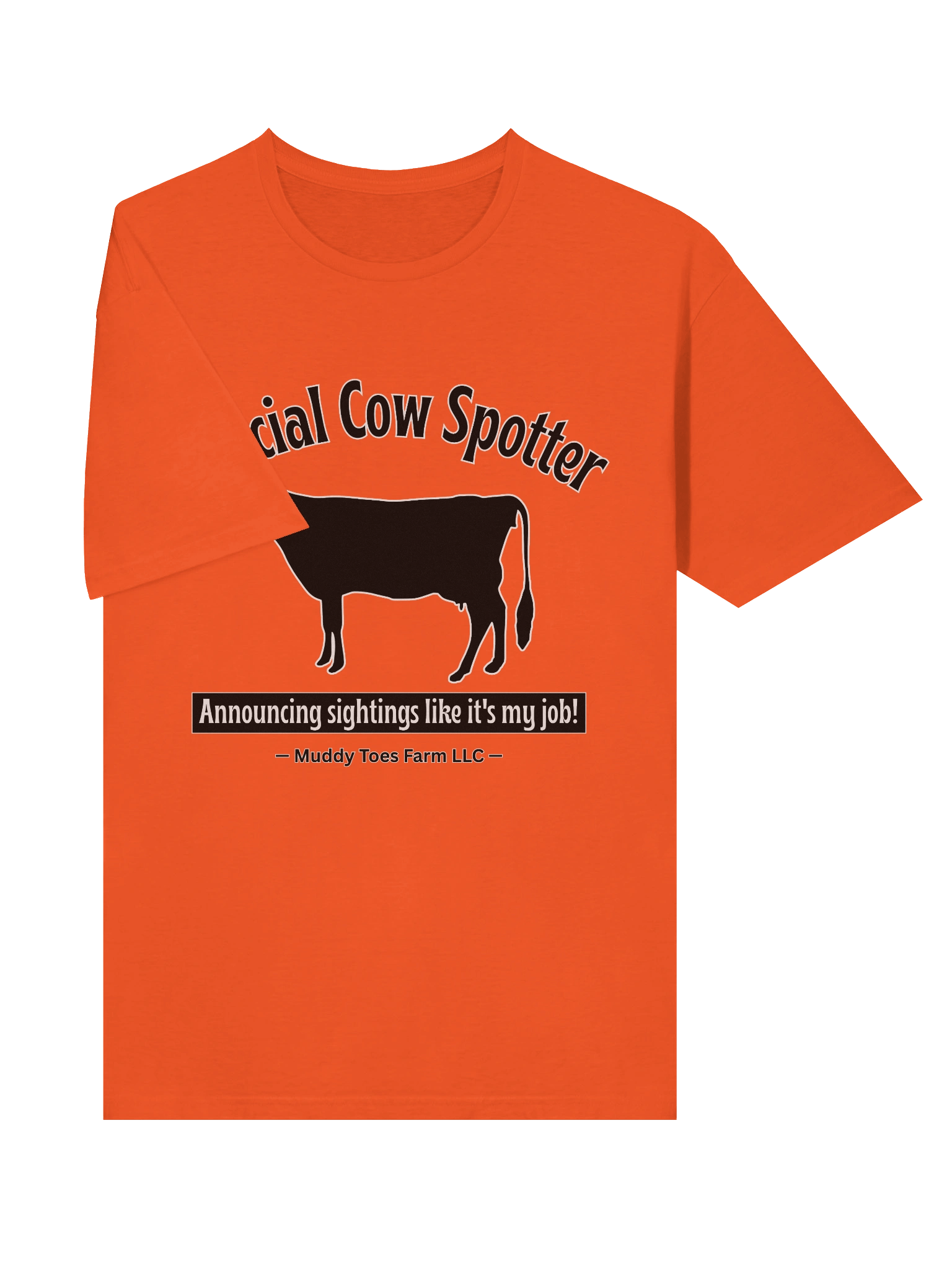 Official Cow Spotter Unisex T-Shirt (Adult) product image (4)