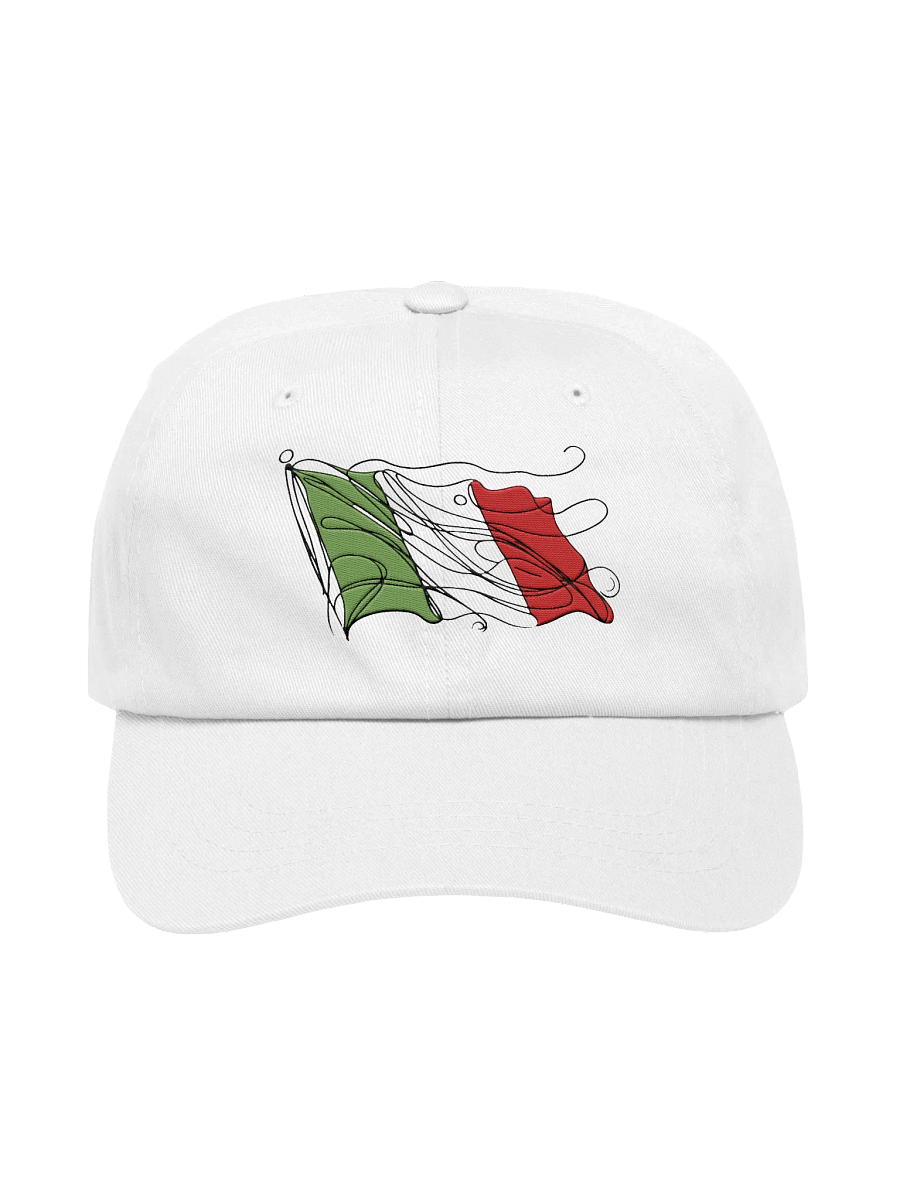 Italy Flag Line Art Hat product image (1)