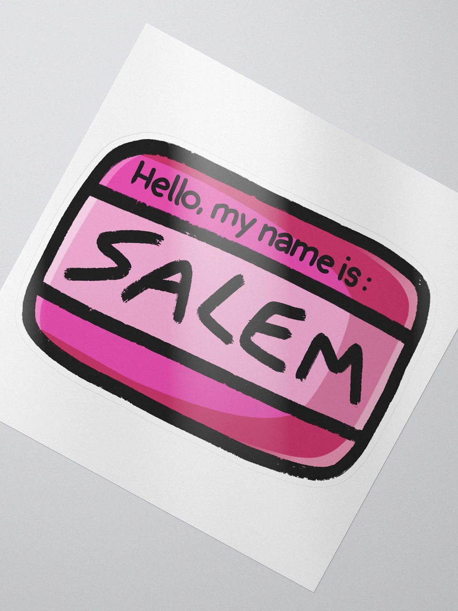 Hello, My Name Is Salem [STICKER] product image (2)