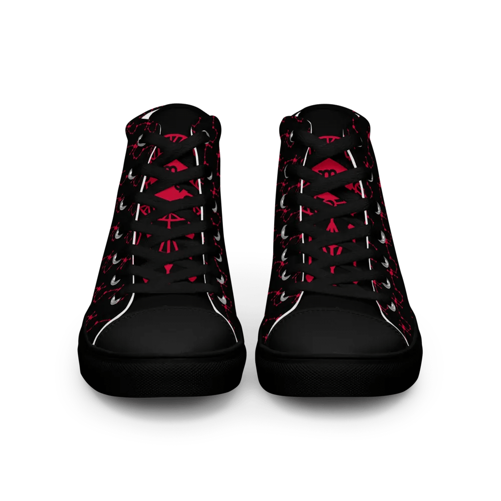 Retro Scorpio Vibes High Tops product image (6)