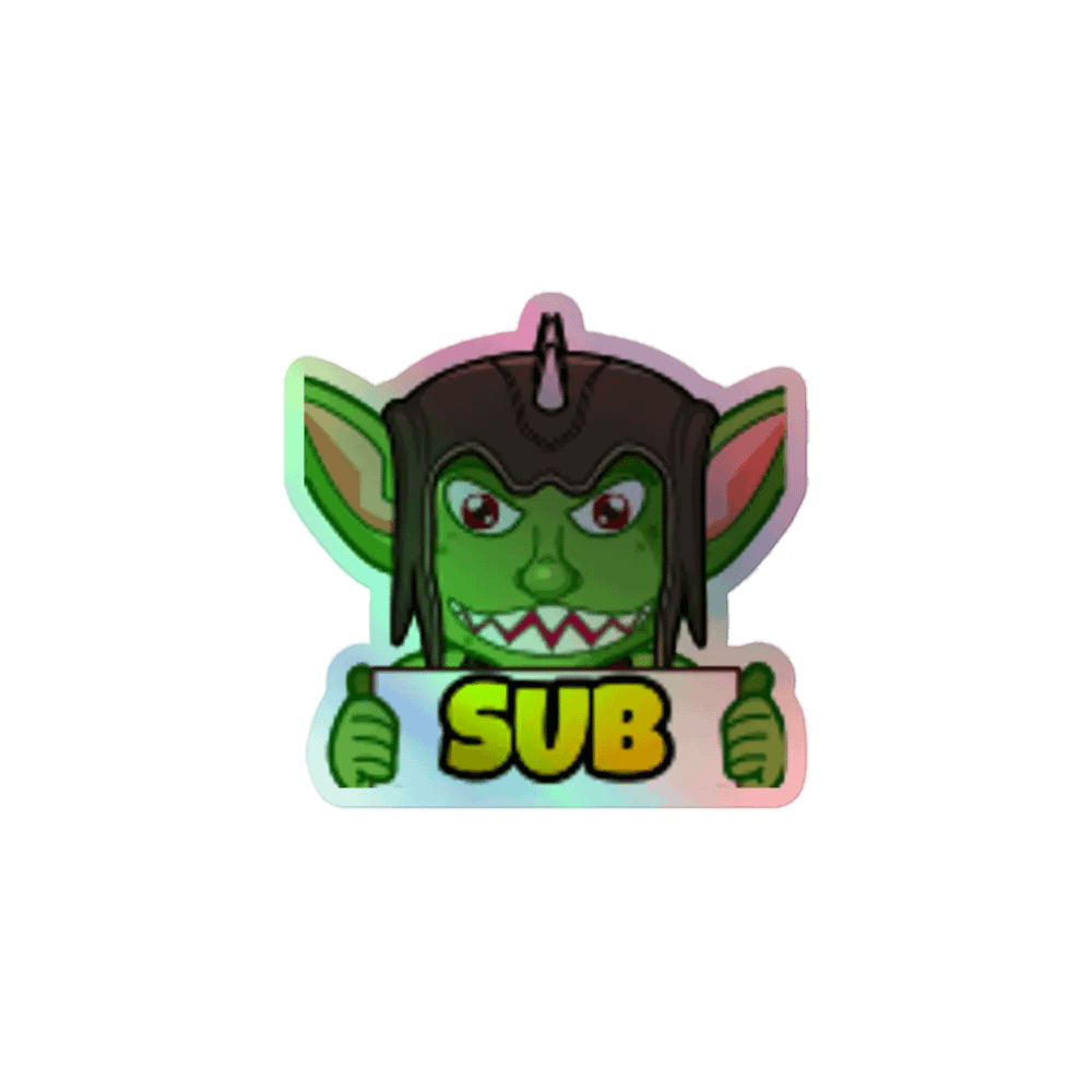 Sub Holographic Sticker product image (1)