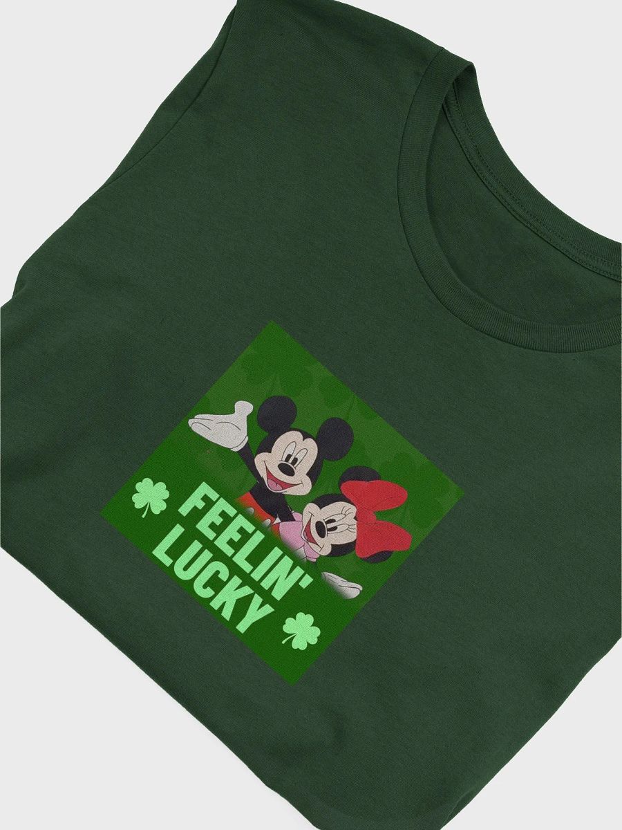 Mickey and Minnie mouse (art by Dina R.) green style - Supersoft T-Shirt product image (31)