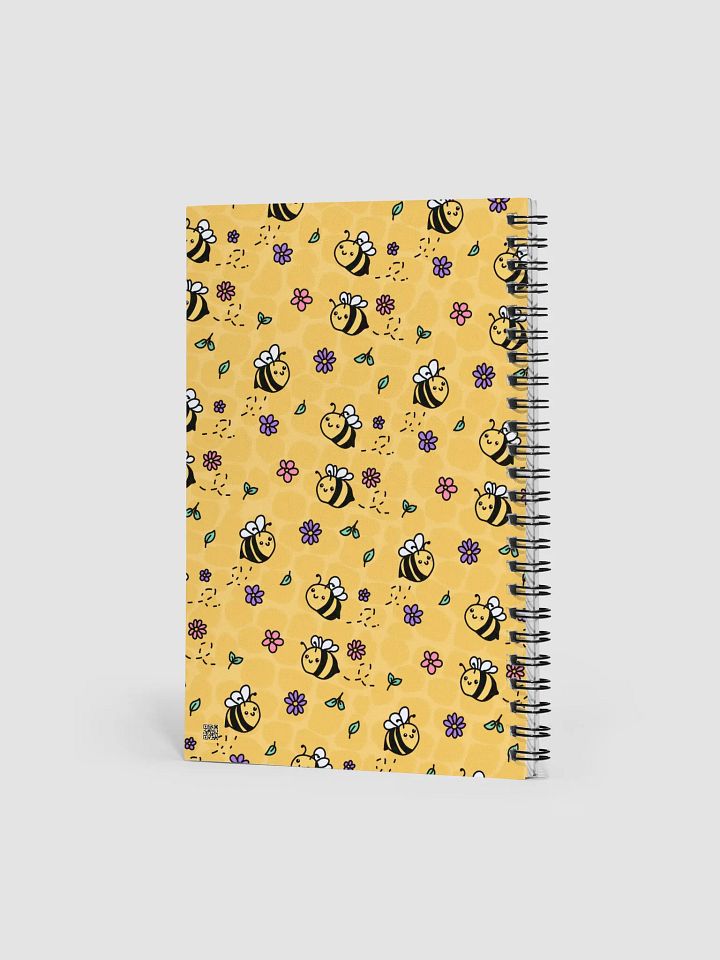 BEE Happy Spiral Notebook product image (2)