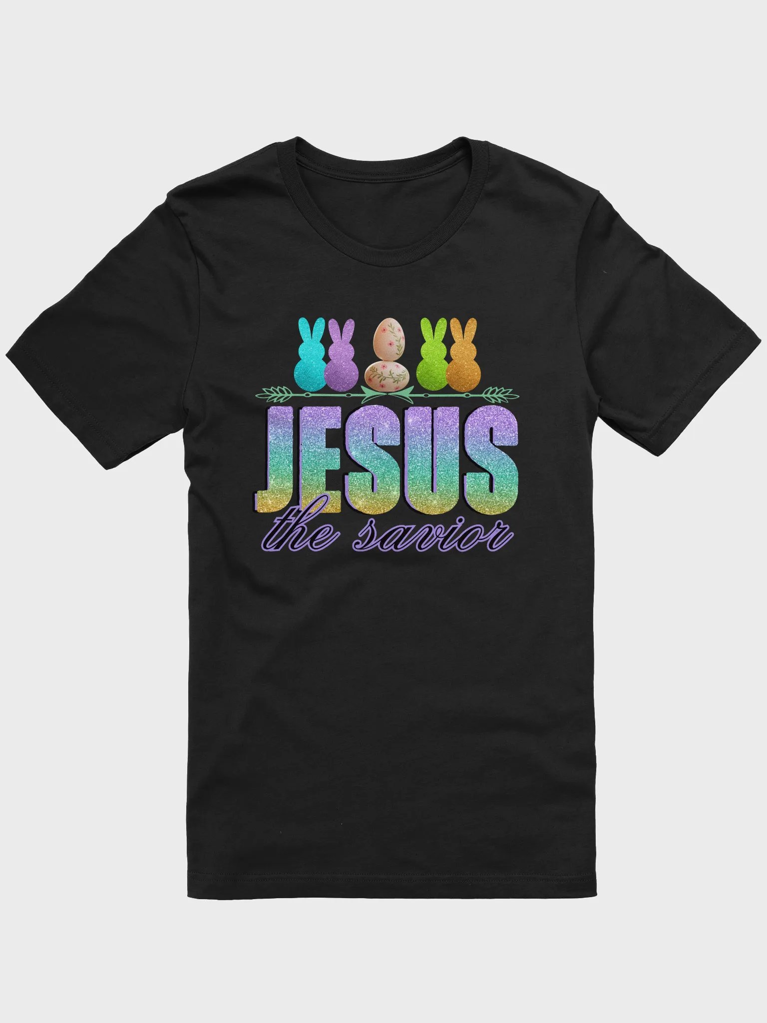 JESUS, The Savior Christian Bella Canvas T-shirt product image (3)