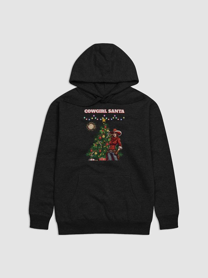 Cowgirl Santa - Christmas Hoodie product image (1)