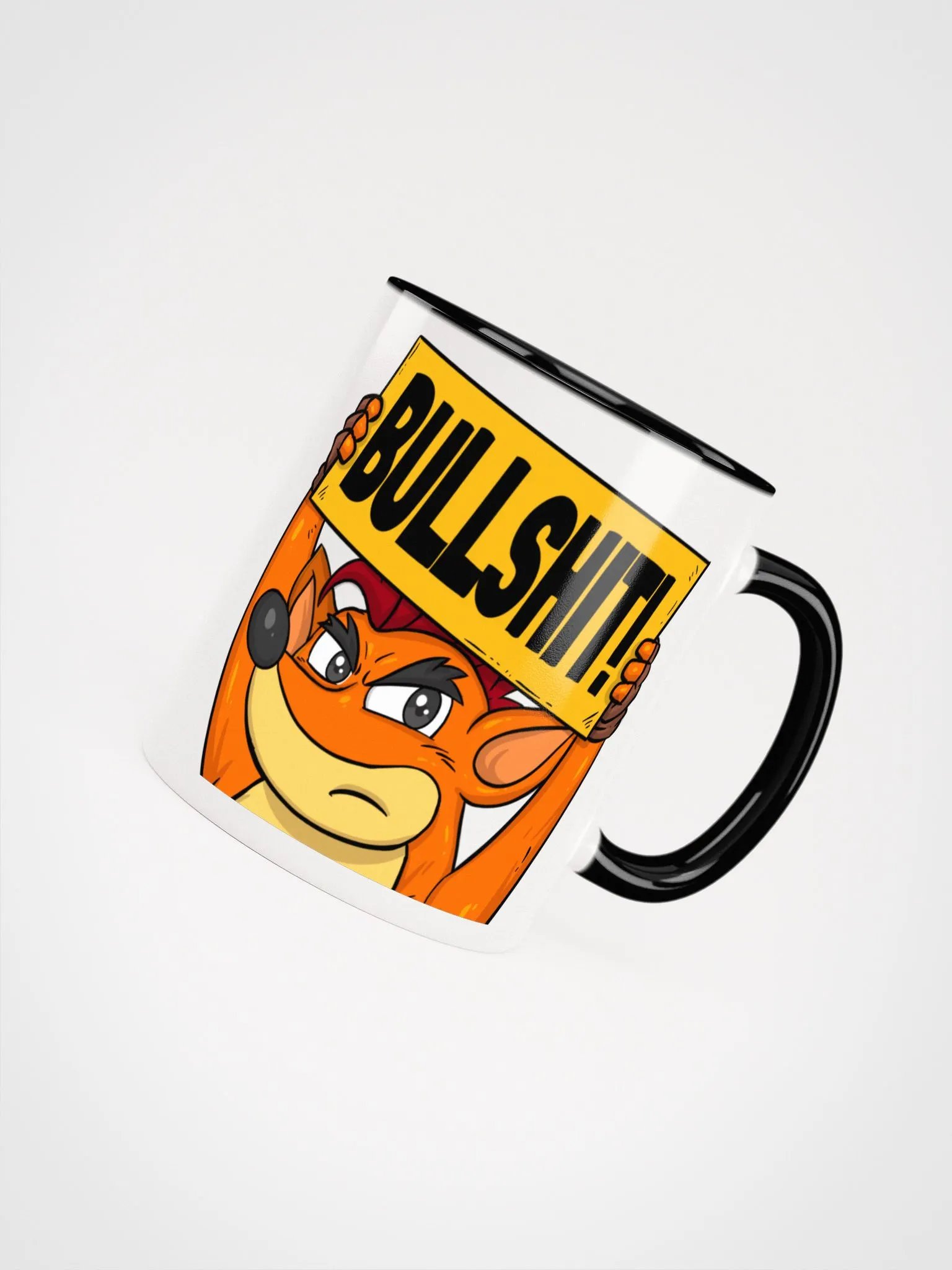 Bullsh*t Emote Double Colour Mug product image (10)