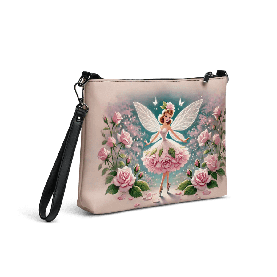 Pink Rose Fairy Crossbody Bag - Fairytale Purse product image (4)