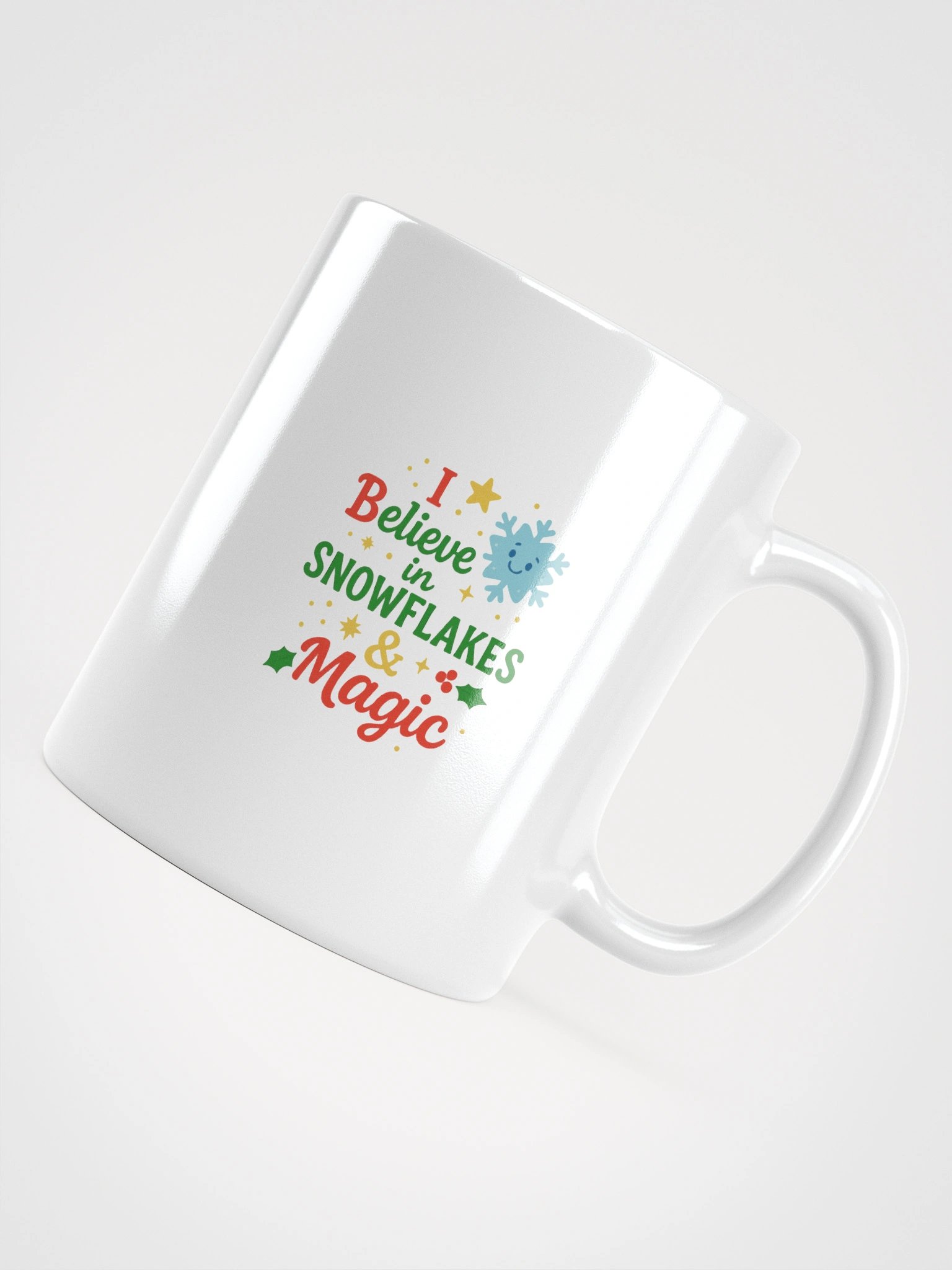 Magical Snowflakes White Mug product image (12)