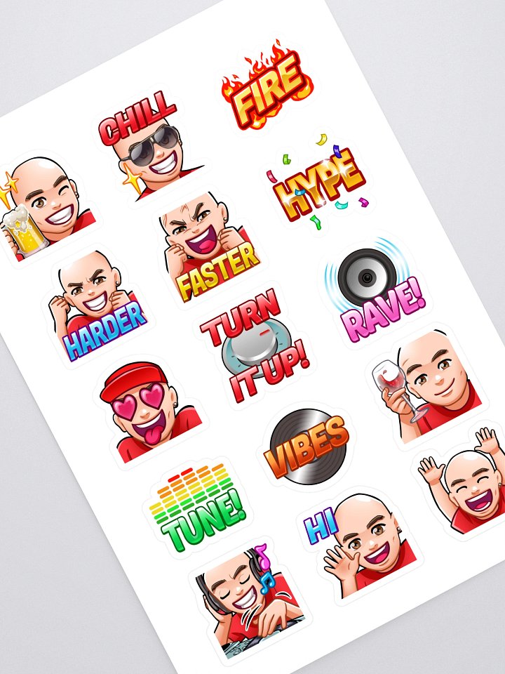 The Brisk Selection Emote Sticker Pack product image (1)