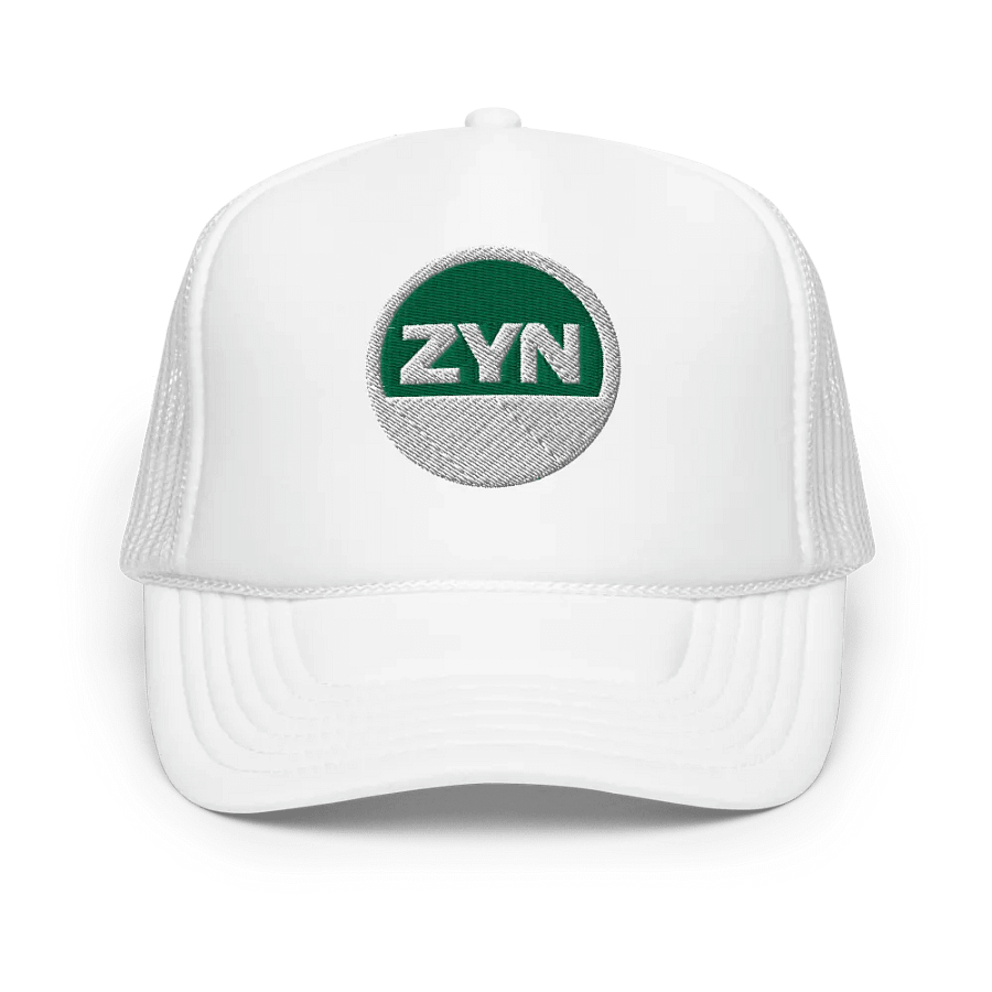 ZYN 3D Embroidered Trucker Snapback product image (6)