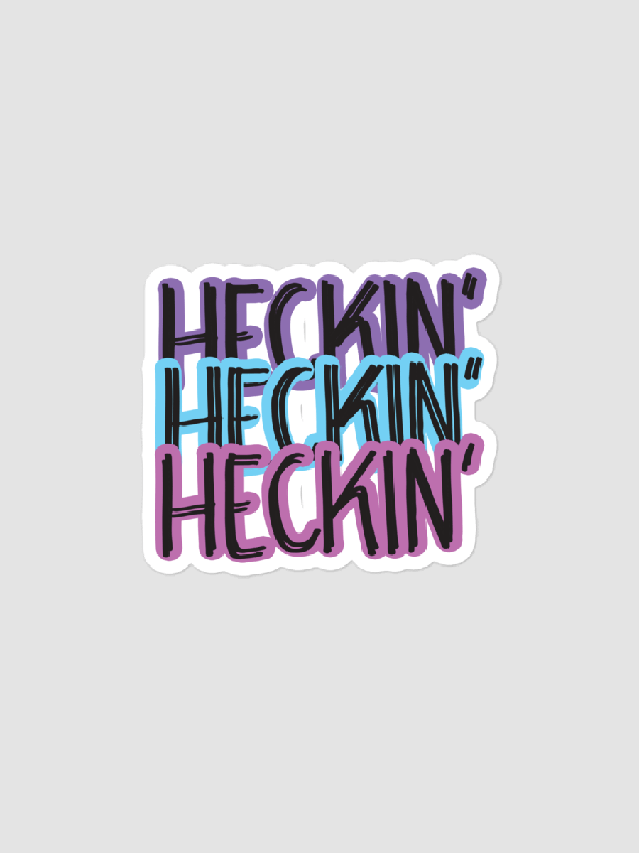 Heckin' Bubble-free stickers product image (1)