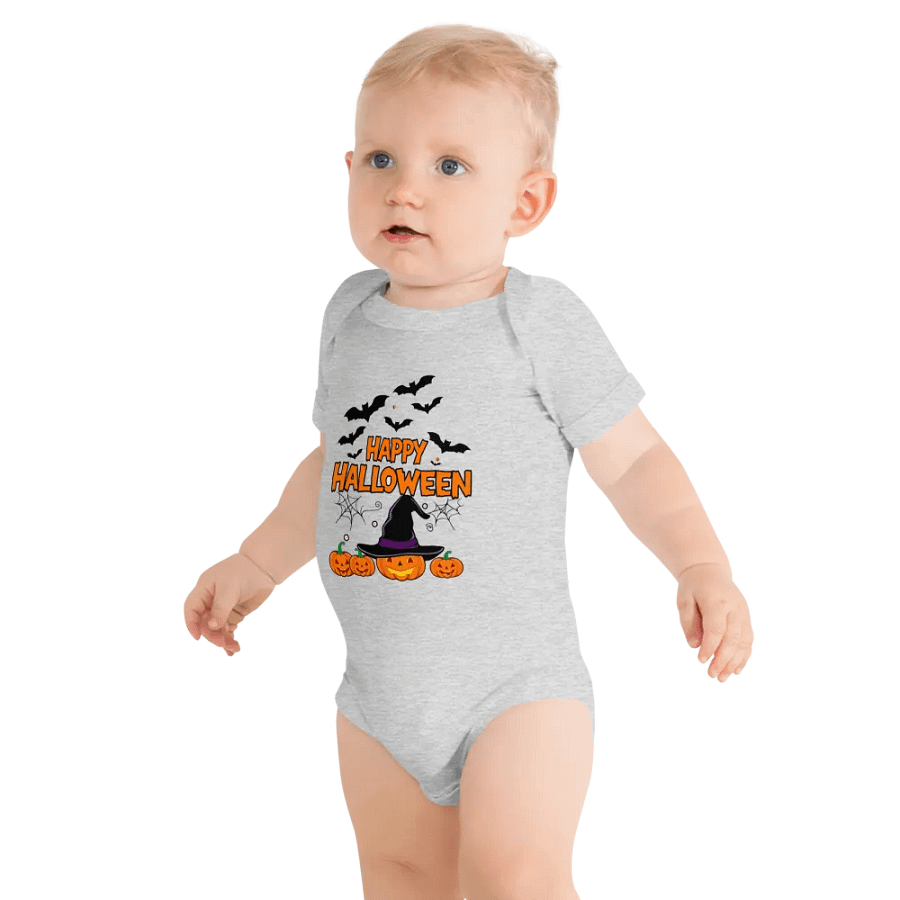 Happy Halloween Baby Romper Onesie product image (11)